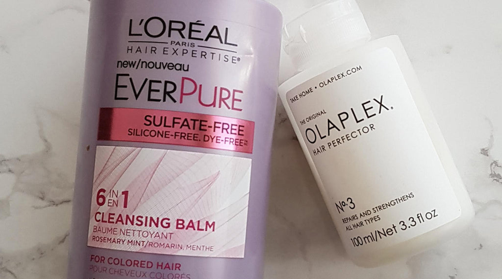 Mai's Secrets comment bien laver votre perruque, Shampoing sans sulfate EverPure L'oréal, Soin Olaplex Hairperfector N°3