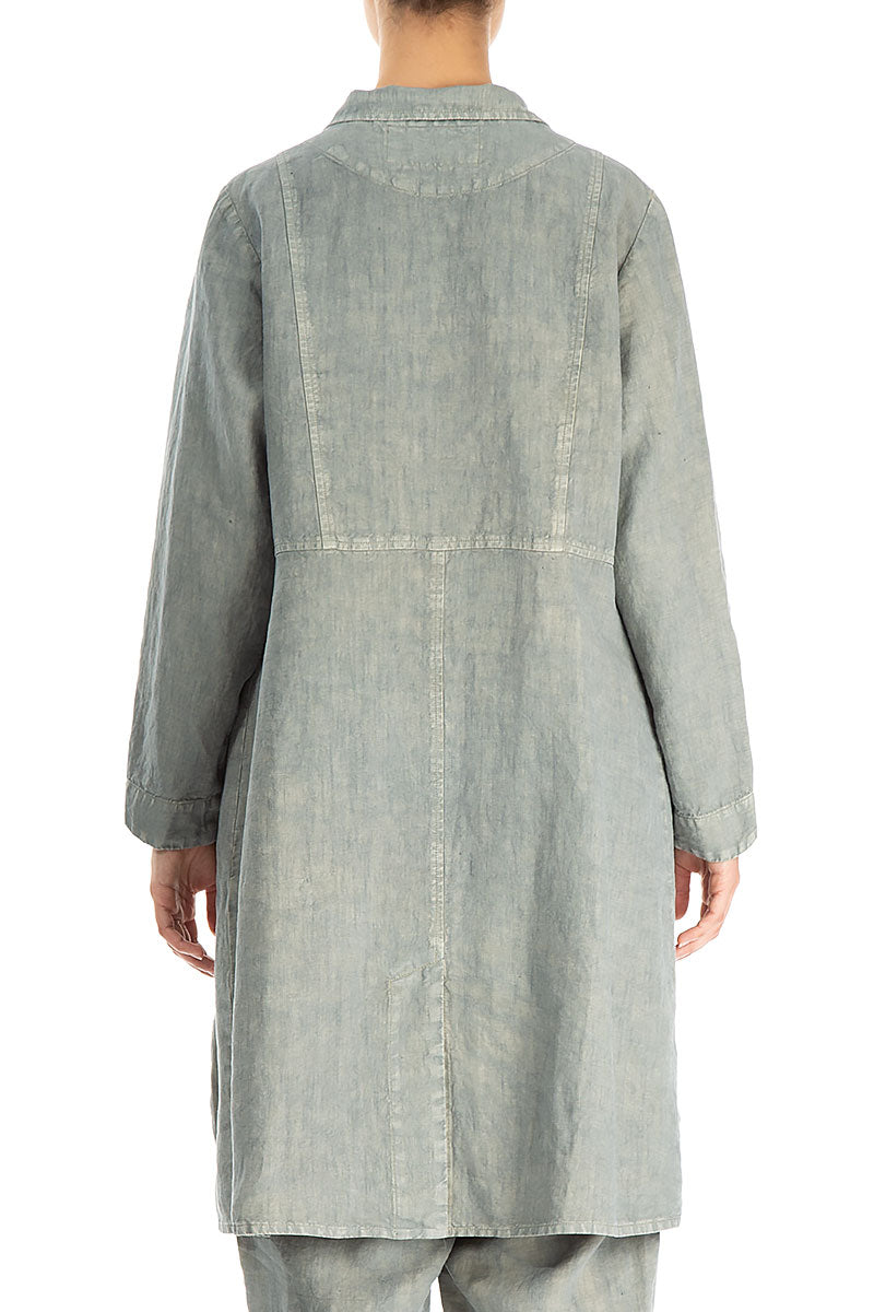 argueANTIQUE DUSTY DYE LINEN OVER JACKET