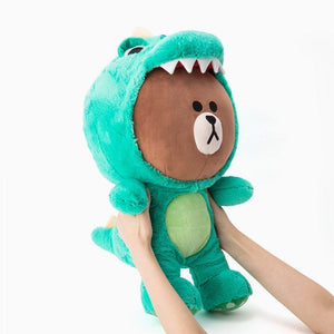 jungle brown plush doll