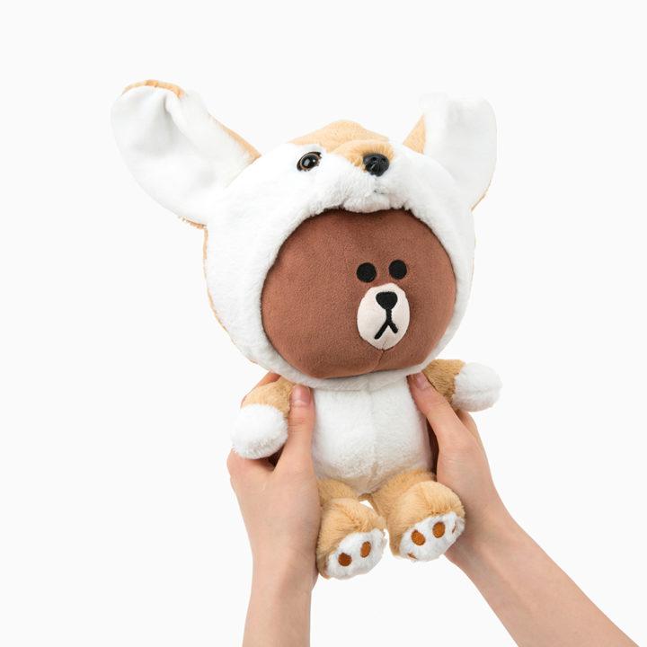 jungle brown plush doll