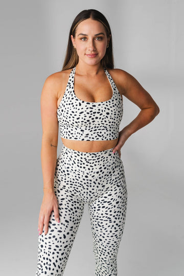  Plus size polka dots halter bra-let top -1x: Clothing