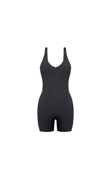 Cloud II Jumpsuit - Women's Black Sporty Jumpsuit – Vitality