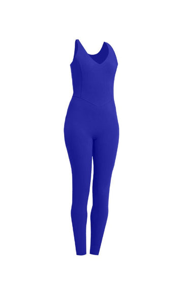 Chasity Royal Blue Stretch Fit Jumpsuit, $20.00