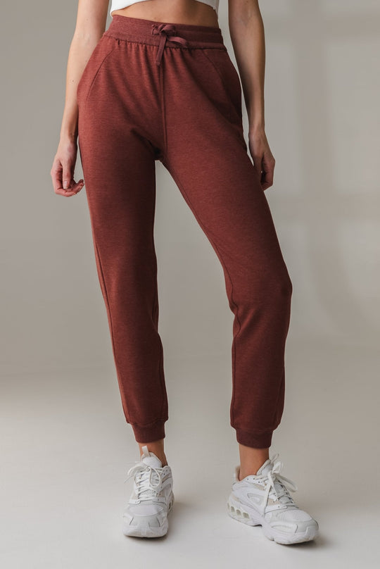Balance Athletica, Pants & Jumpsuits, Balance Athletica Rosewood Red Ascend  Pants High Waisted Leggings Xs
