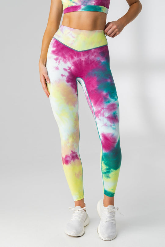 Balance Athletica, Pants & Jumpsuits, Nwt Balance Athletica Og Pant Tie  Dye Sea Salt High Rise 78 Leggings Oasis Xxl