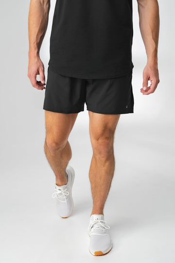 Lined Shorts White/Black - ZIVI Apparel