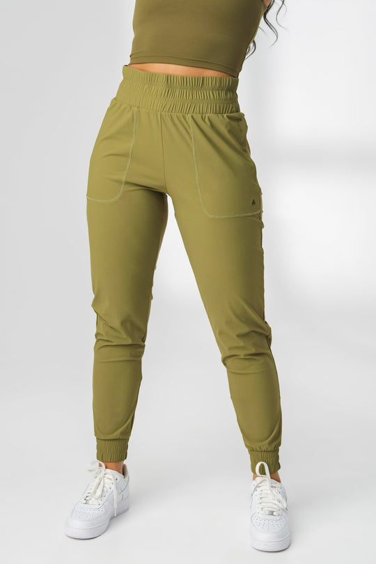 Women's Athletic Bottoms - Shorts, Joggers, Leggings, & Pants – Tagged  olive green – Vitality Athletic Apparel