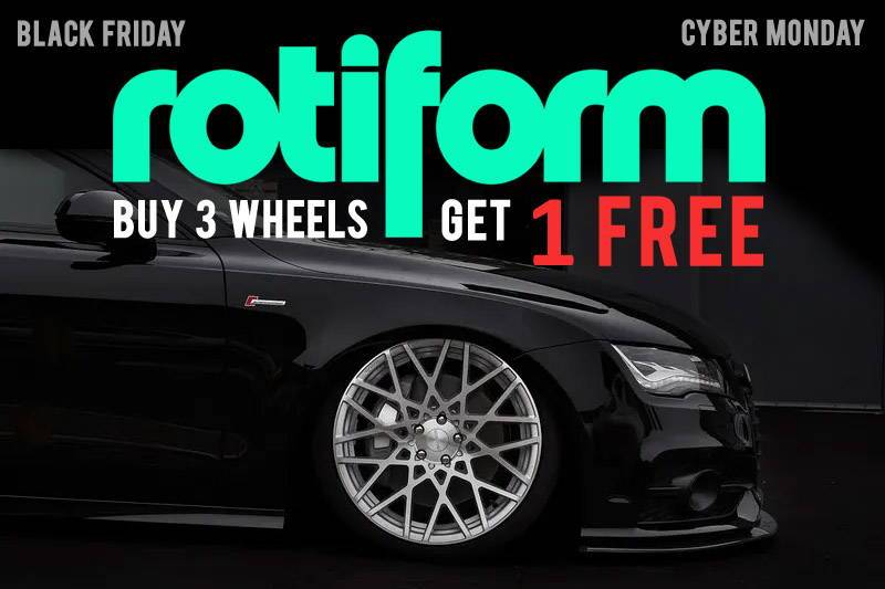 Rotiform Black Friday Sale Buy 3 Get 1 Free Urotuning