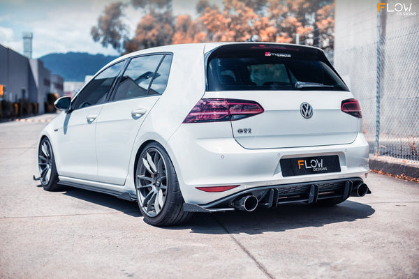 Buy VW MK7 Golf GTI Rear Spat Winglets | Flow Designs – UroTuning