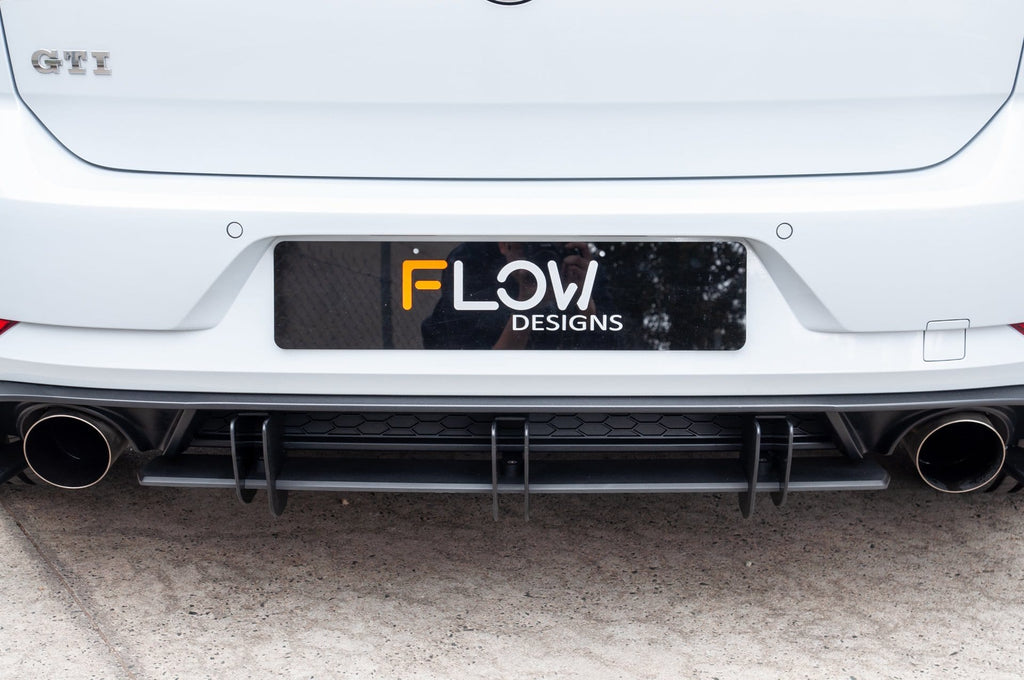 Buy Vw Mk7 5 Golf Gti Rear Valance 3 Piece Flow Designs – Urotuning