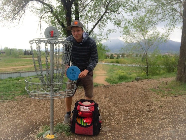 Simon's 1st throw in Colorado - 1st Ace!