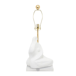 Bettina White Table Lamp - Couture Lamps