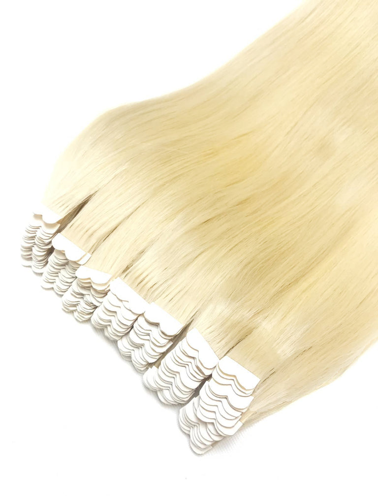 Butterfly Tape in Hair Extensions #60 Vanilla Creme Blonde