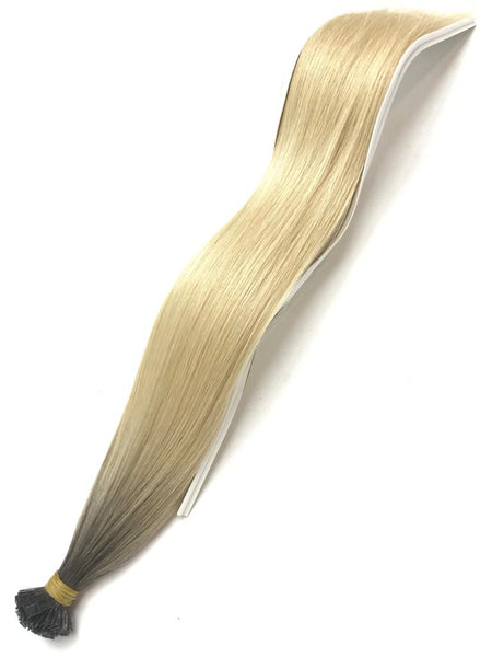 Keratin Tip Hair Extensions Human Hair Color #4-#613 Ombre Color
