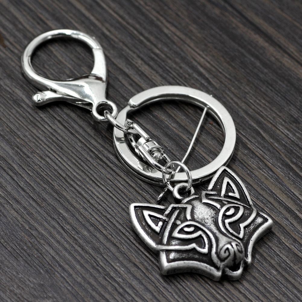 Celtic Fox Key Chain - Ancient Treasures