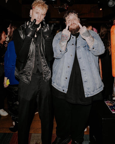 Machine Gun Kelly wears Handsome Stockholm Gloves