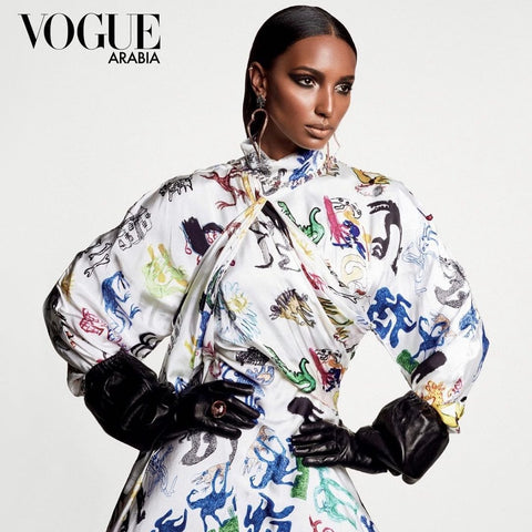 Handsome Stockholm gloves featured in Vogue Arabia