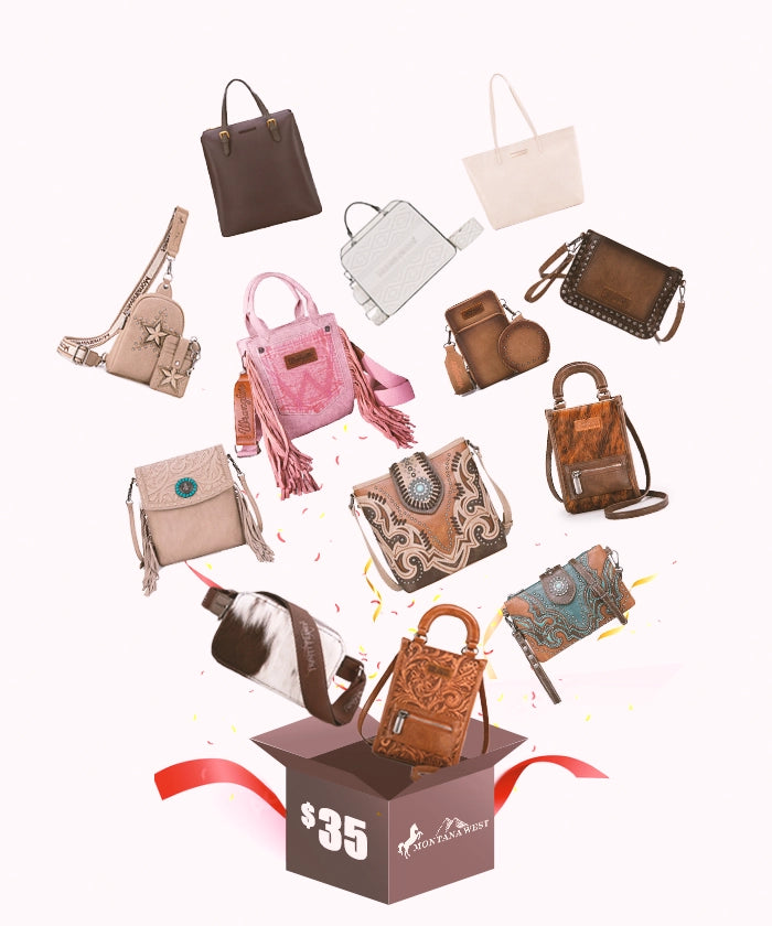 $35 Western Purse Mystery Box: Unbox Up to $70 Value