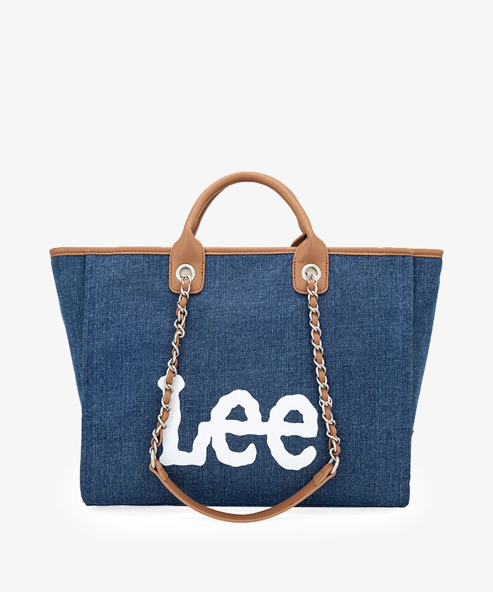 Lee Denim Canvas Tote Bag - JEAN