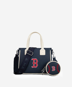 MLB Boston Red Sox Team Tote with Baseball Coin Pouch - Montana West World