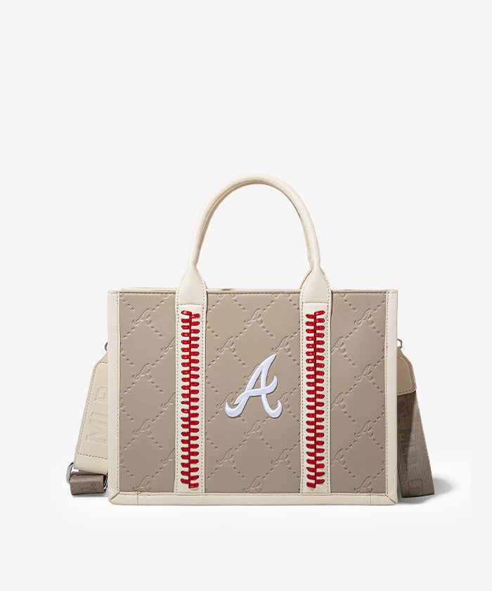 MLB Atlanta Braves Tote Bag - CAMEL