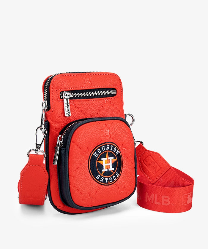 MLB Houston Astros Mini Crossbody Purse - ORANGE
