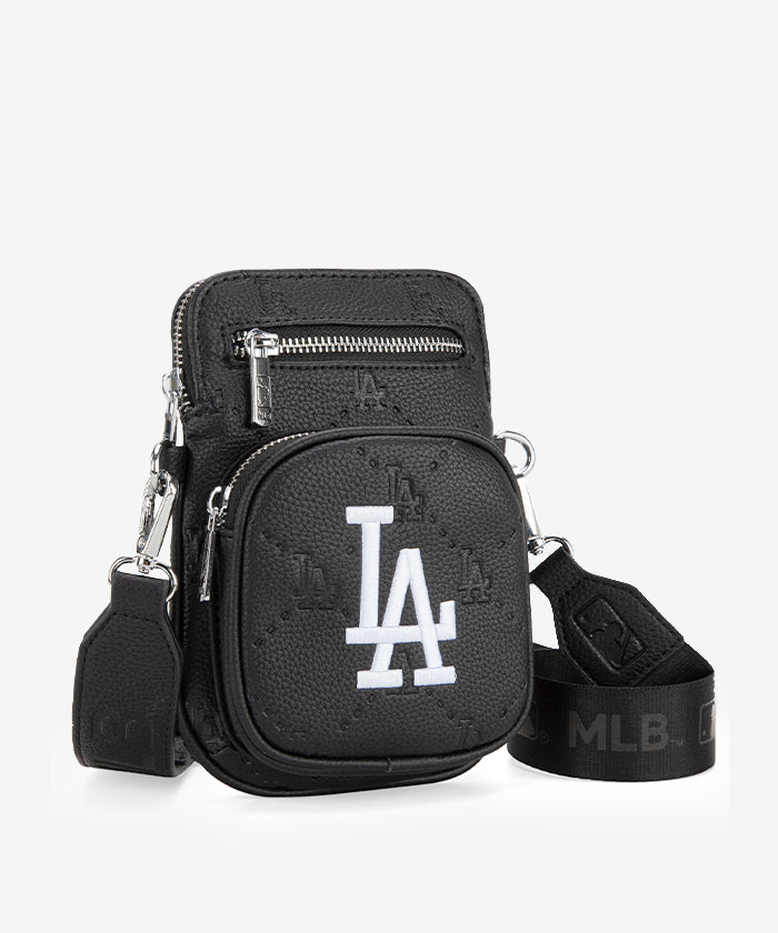 MLB Los Angeles Dodgers Mini Crossbody Purse - BLACK