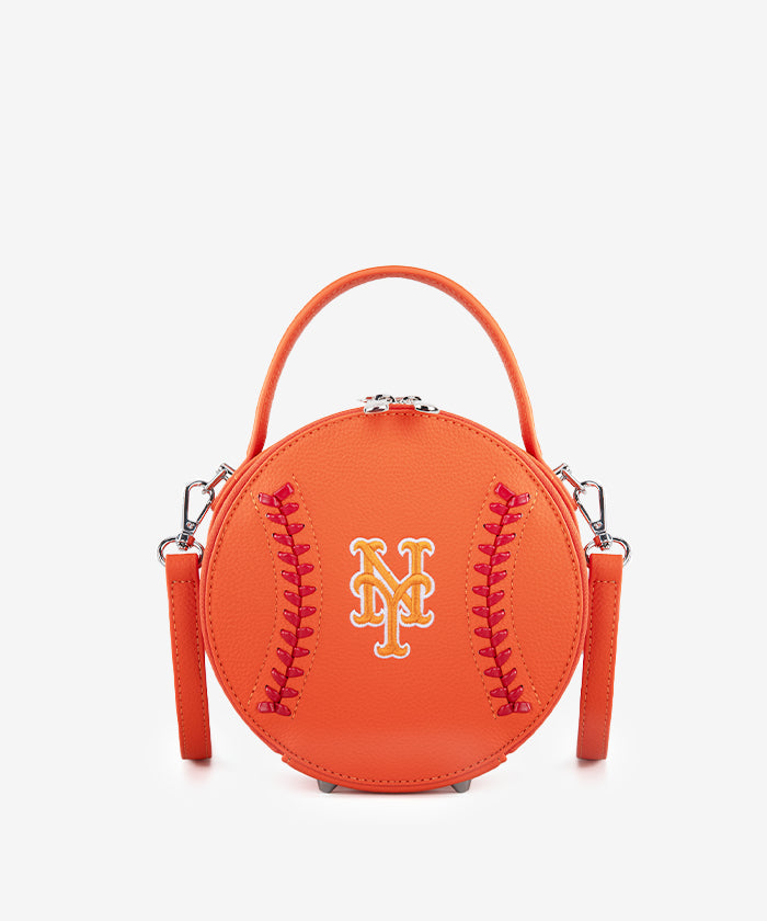 MLB New York Mets Mini Canteen Crossbody Bag - ORANGE