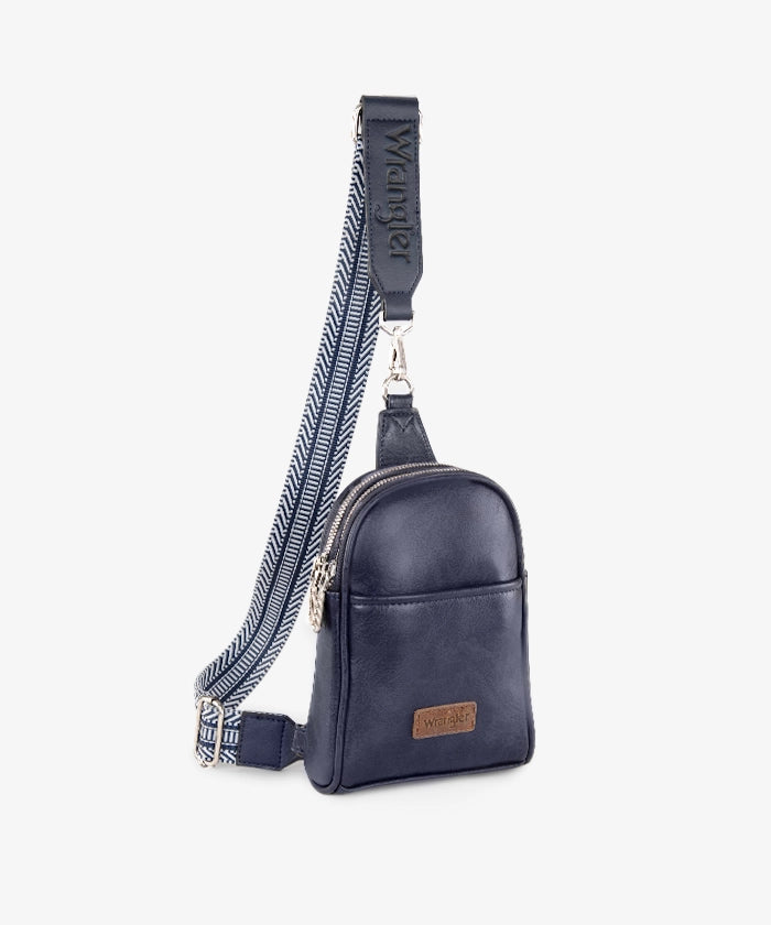 Wrangler Small Sling Bag - BLUE