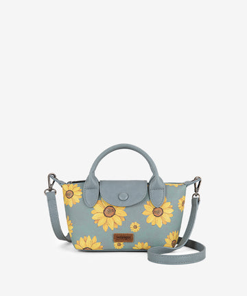 Wrangler Sunflower Print Mini Crossbody Bag
