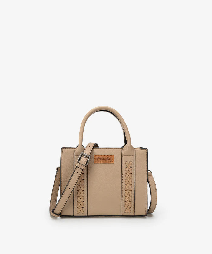 Wrangler Whipstitch Mini Tote Bag - KHAKI