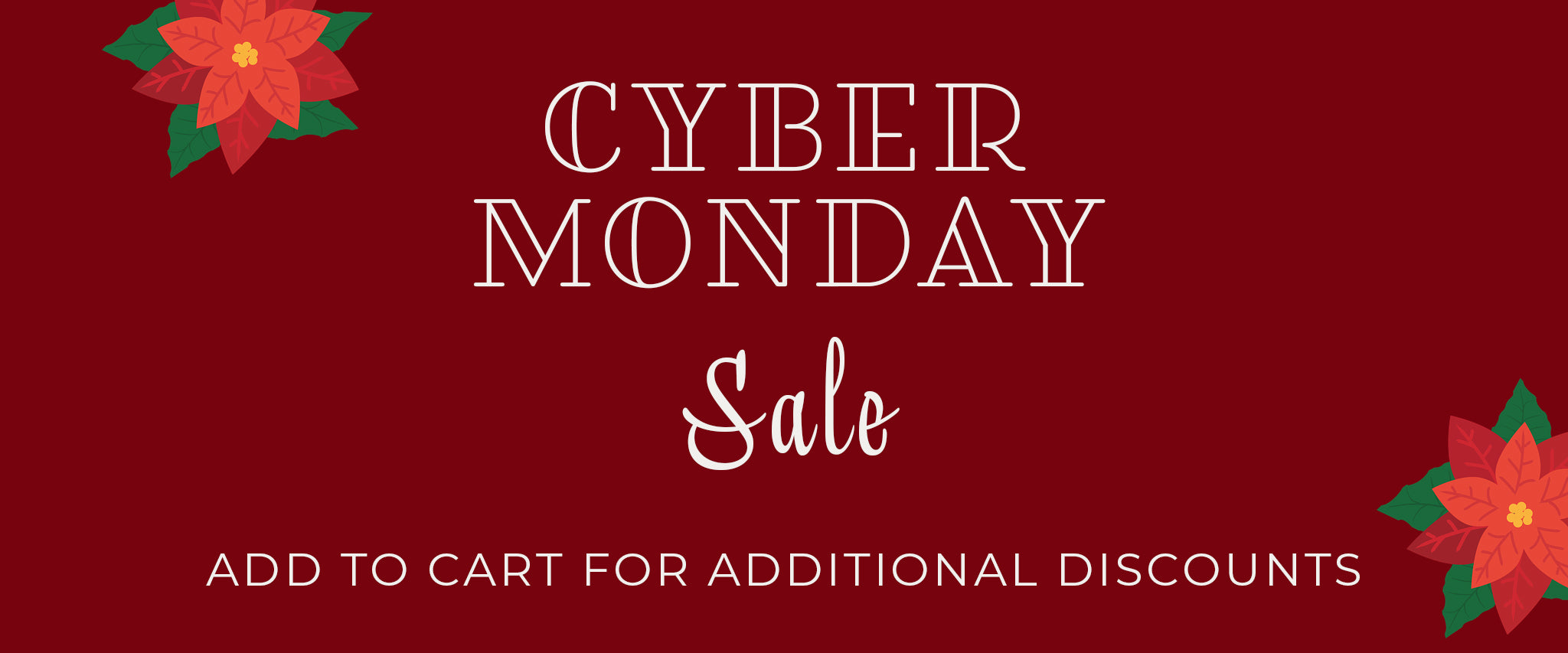 Cyber Monday Sale