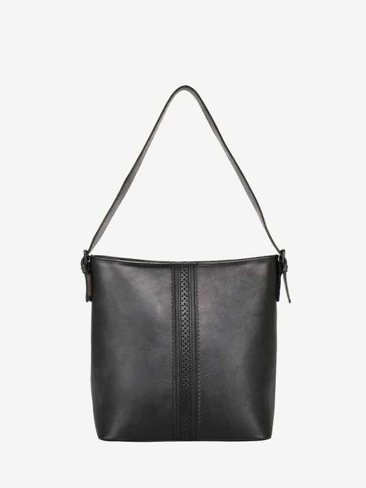 Montana Leather Hobo Handbag