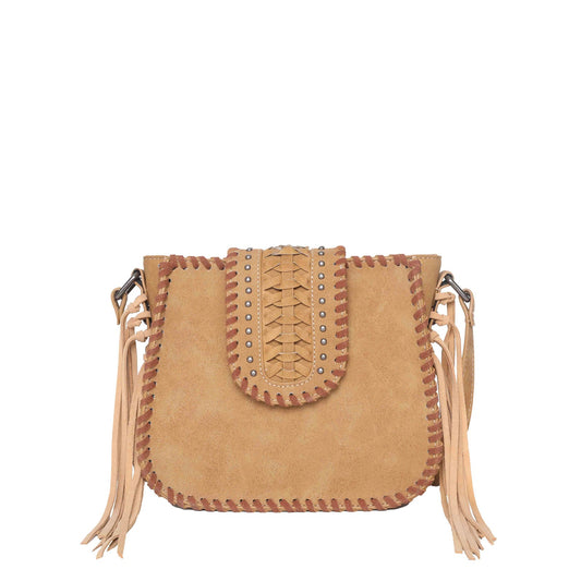 Cowhide Fringe Crossbody Purse - A Fusion of Western Flair