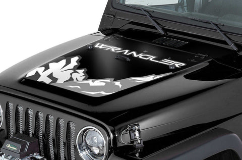Jeep Wrangler Hood Graphics – RacerX Customs | Auto Graphics, Truck Grilles  and Accessories