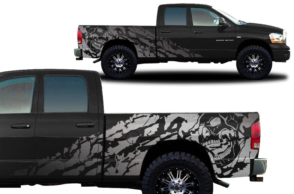 Dodge Ram Graphics – RacerX Customs | Truck Graphics, Grilles and