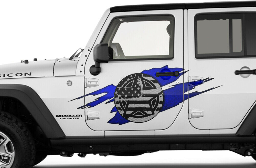 Universal Decal for Jeep Wrangler - ARMY STAR – RacerX Customs | Auto  Graphics, Truck Grilles and Accessories