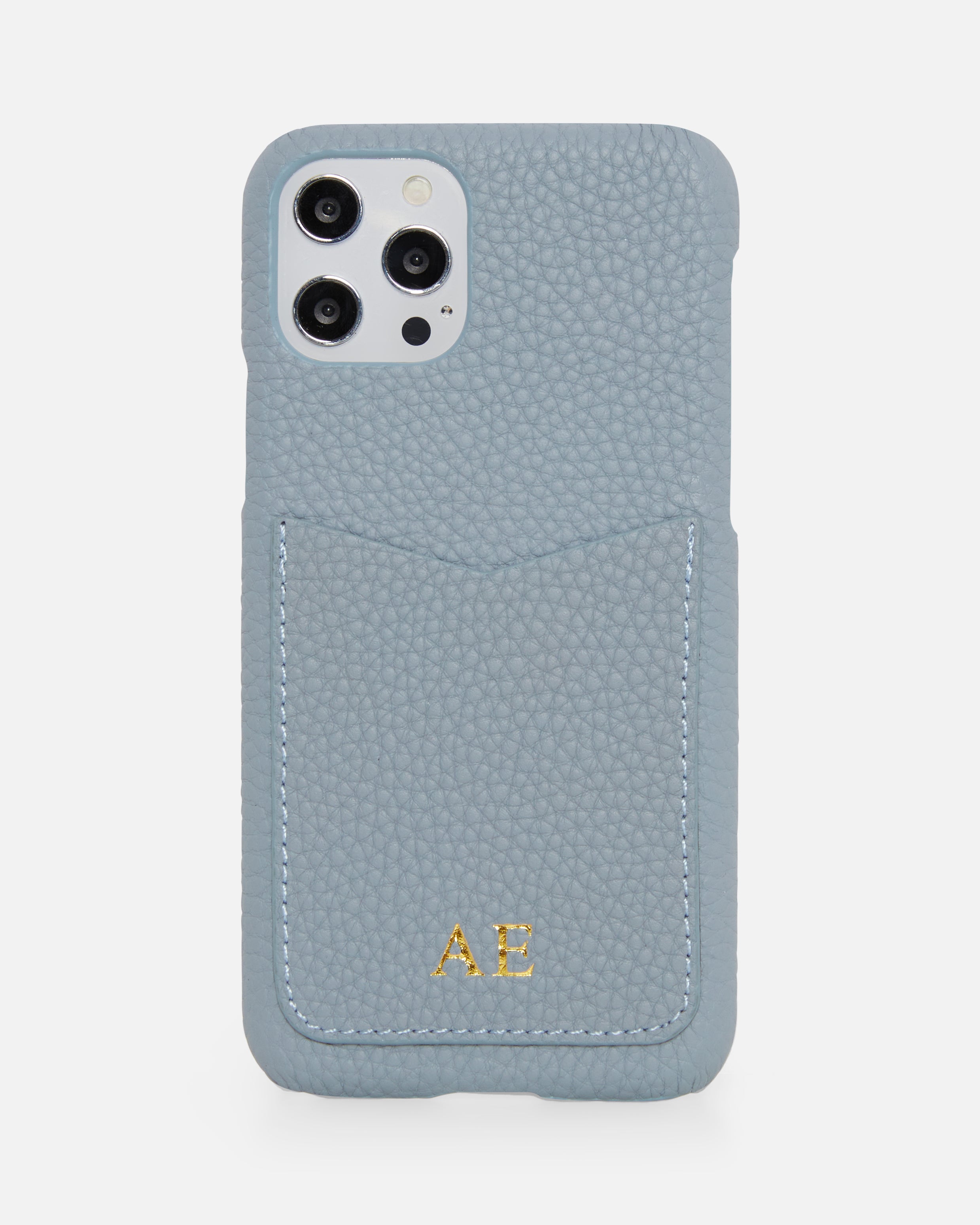 Image of Embossed Pocket Phone Case in Cloud