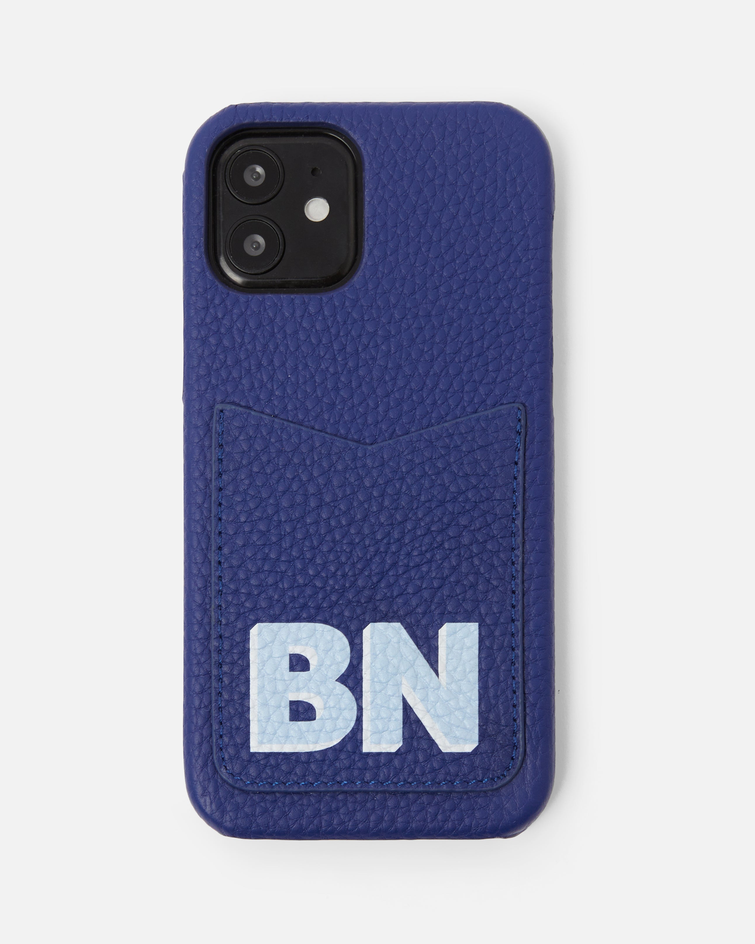 Image of Dropshadow Pocket Phone Case in Lapis Blue with Cloud