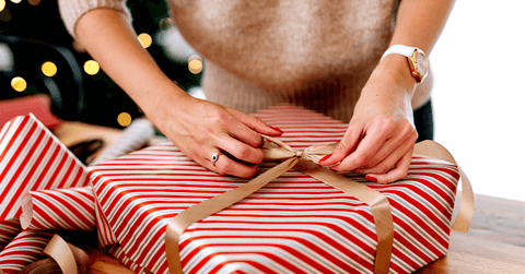 a woman packing one of the gift ideas for cooking enthusiasts