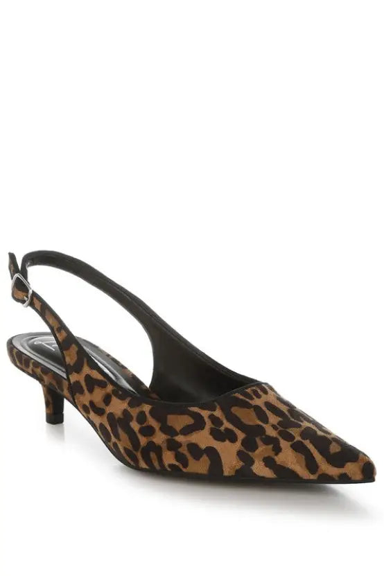 Jahzara Slingback Kitten Heel Sandals