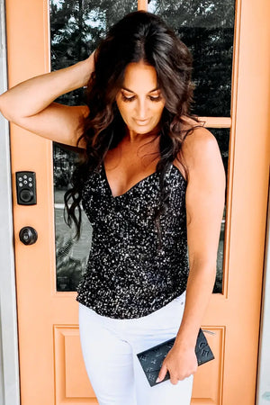 Girls Night Shining Star Sequin Cami Top - MELISSA JEAN