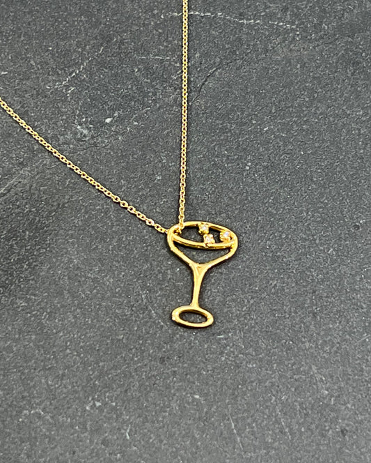 Corazon Brillante Gold Necklace - ALIITA