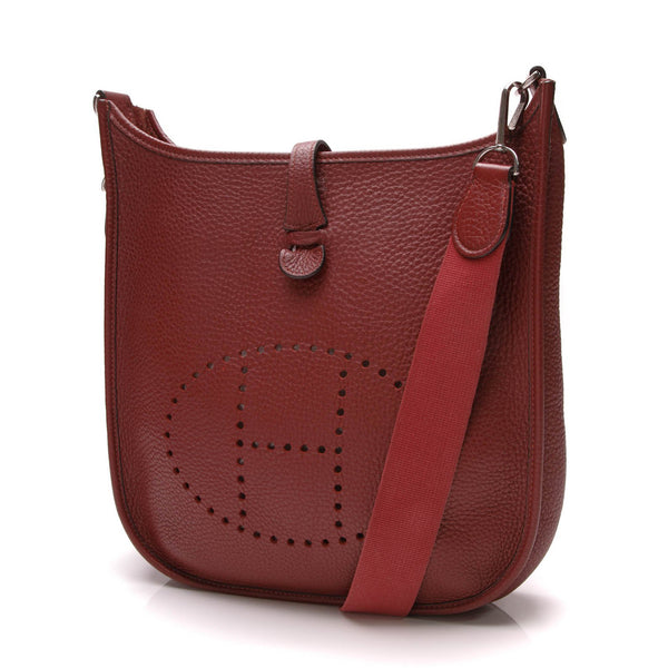 Hermes Evelyne I PM Bag Rouge H Clemence