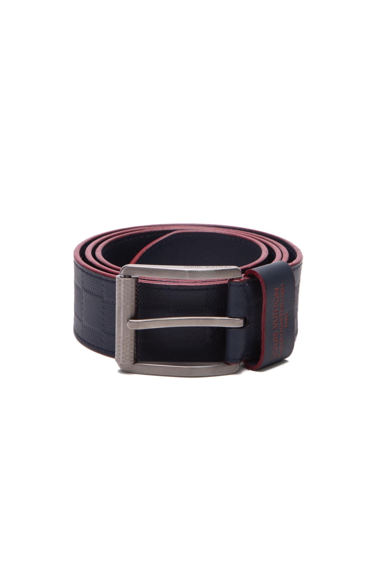 Buy Siza Fashion Mens Black Leather Belt LV Louis Belt Men Fashion