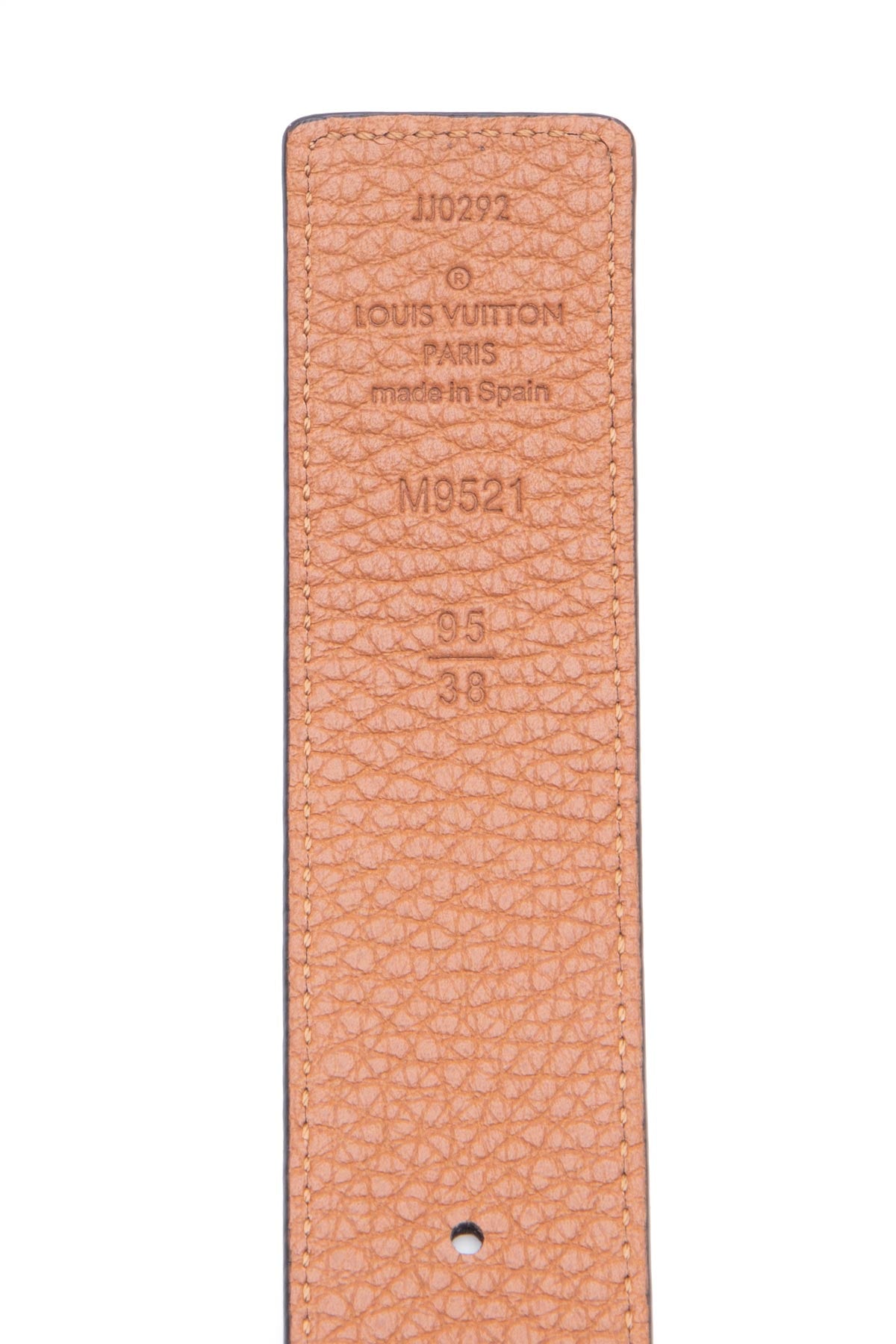 Louis Vuitton LV Initiales 30mm Reversible Belt Rose Poudre + Calf Leather. Size 80 cm