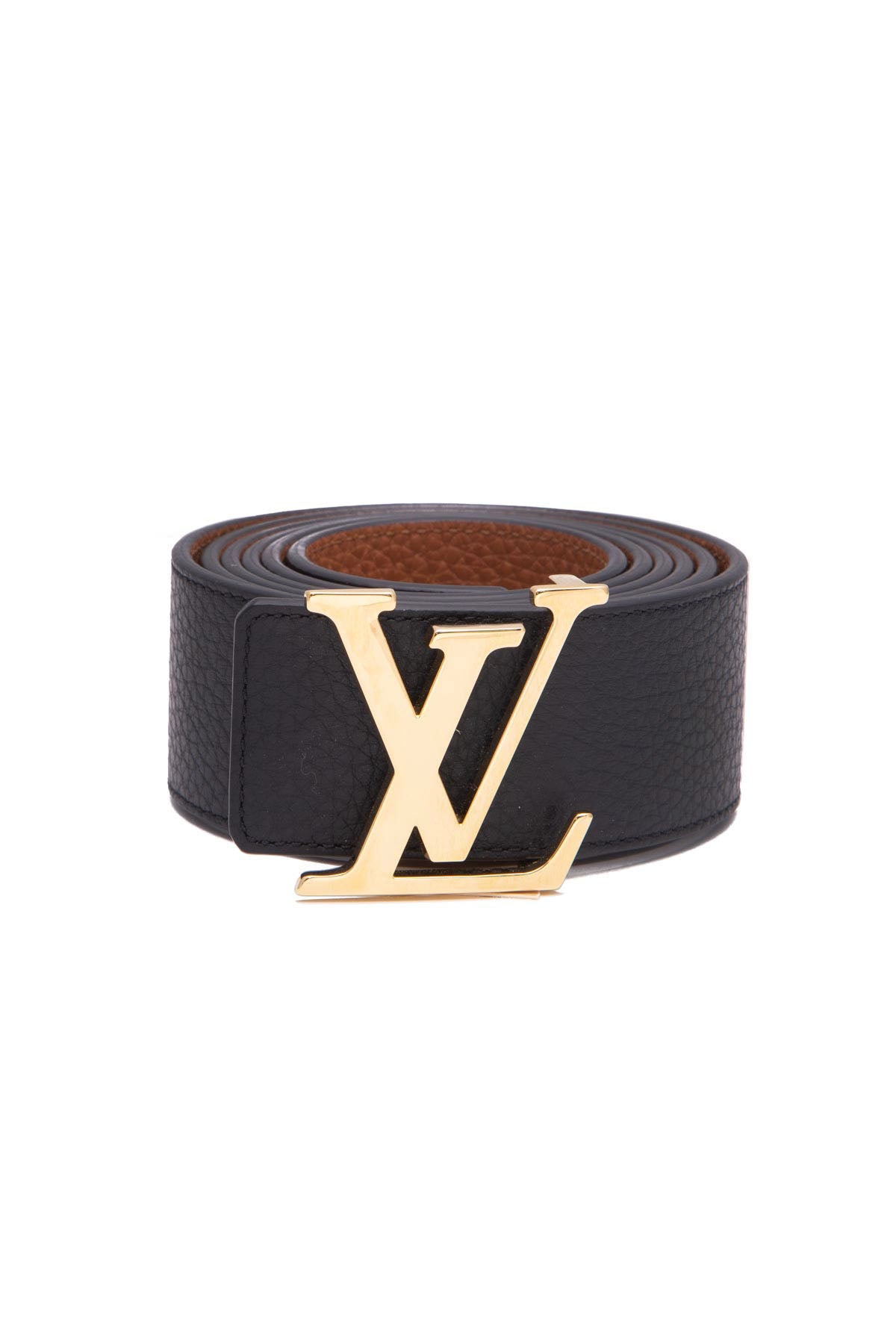 LV Initials 30MM Reversible Belt Damier Azur Canvas - Accessories M0571U