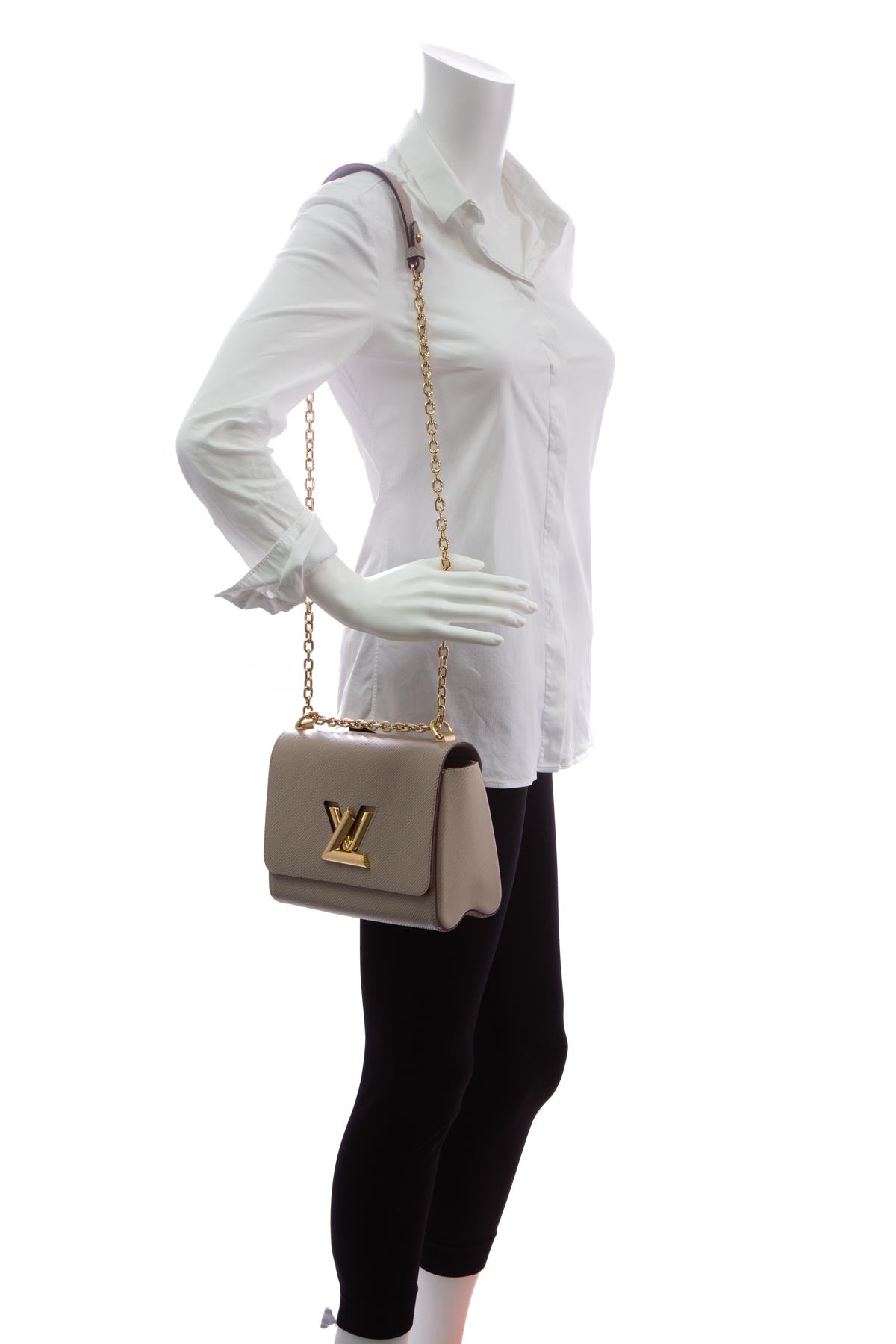 Louis Vuitton Twist Handbag Limited Edition Couture’s Flower Tinsel Epi  Leather