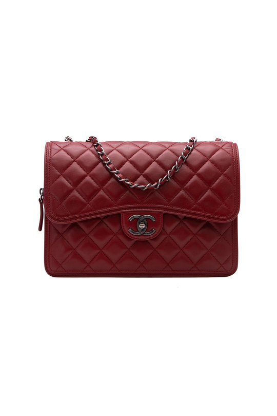 Túi Chanel 19 Flap Bag Large đen da cừu khóa bạc best quality 30cm