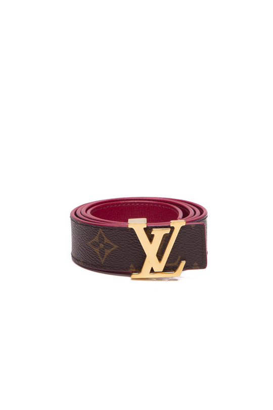 Louis Vuitton Iconic Reversible Belt Monogram Giant 30MM Red/Pink